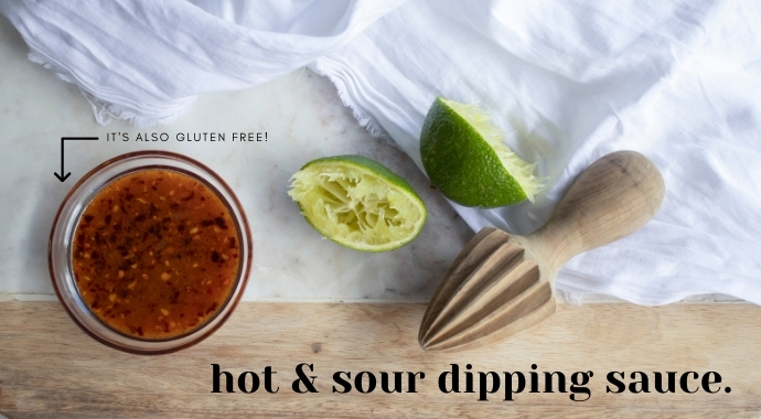 AUHot  Sour Dipping Sauce