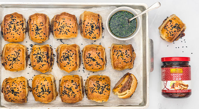 BLOG CHAR SIU SAUSAGE ROLLS_