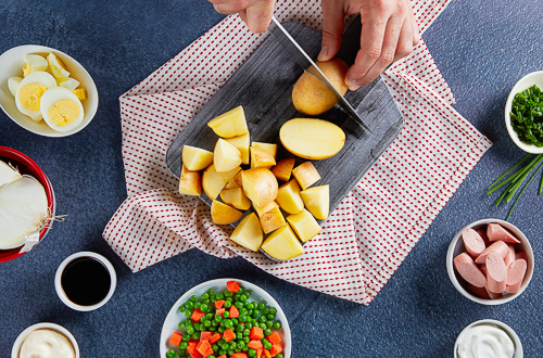 Recipe Ensalada de Papas (Colombian Potato Salad)_Step 1