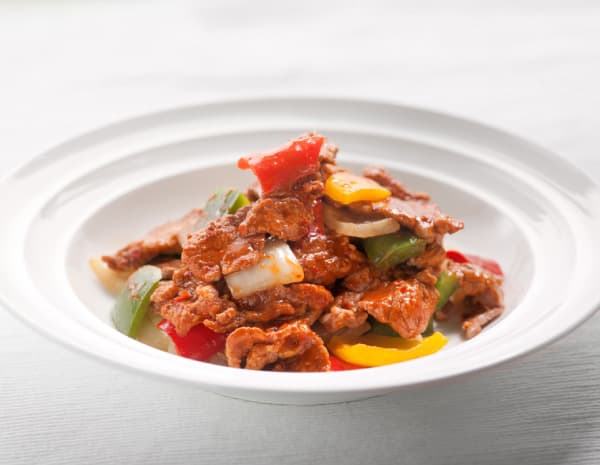 Hot and Spicy Stir-Fried Beef