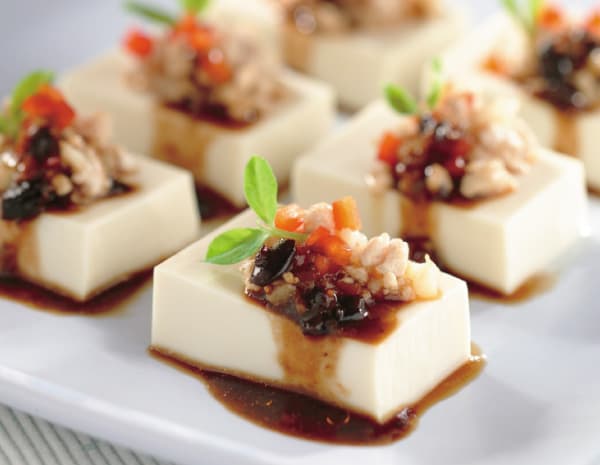 Steamed Minced Pork and Tofu with Black Bean Sauce