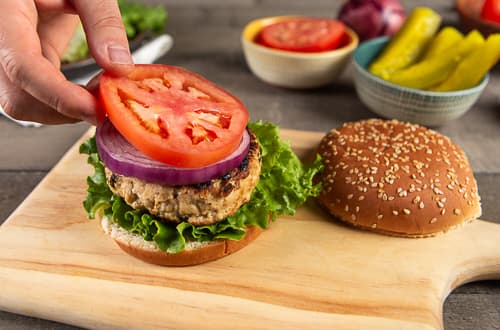 Lime Cilantro Turkey Burger_Step 3